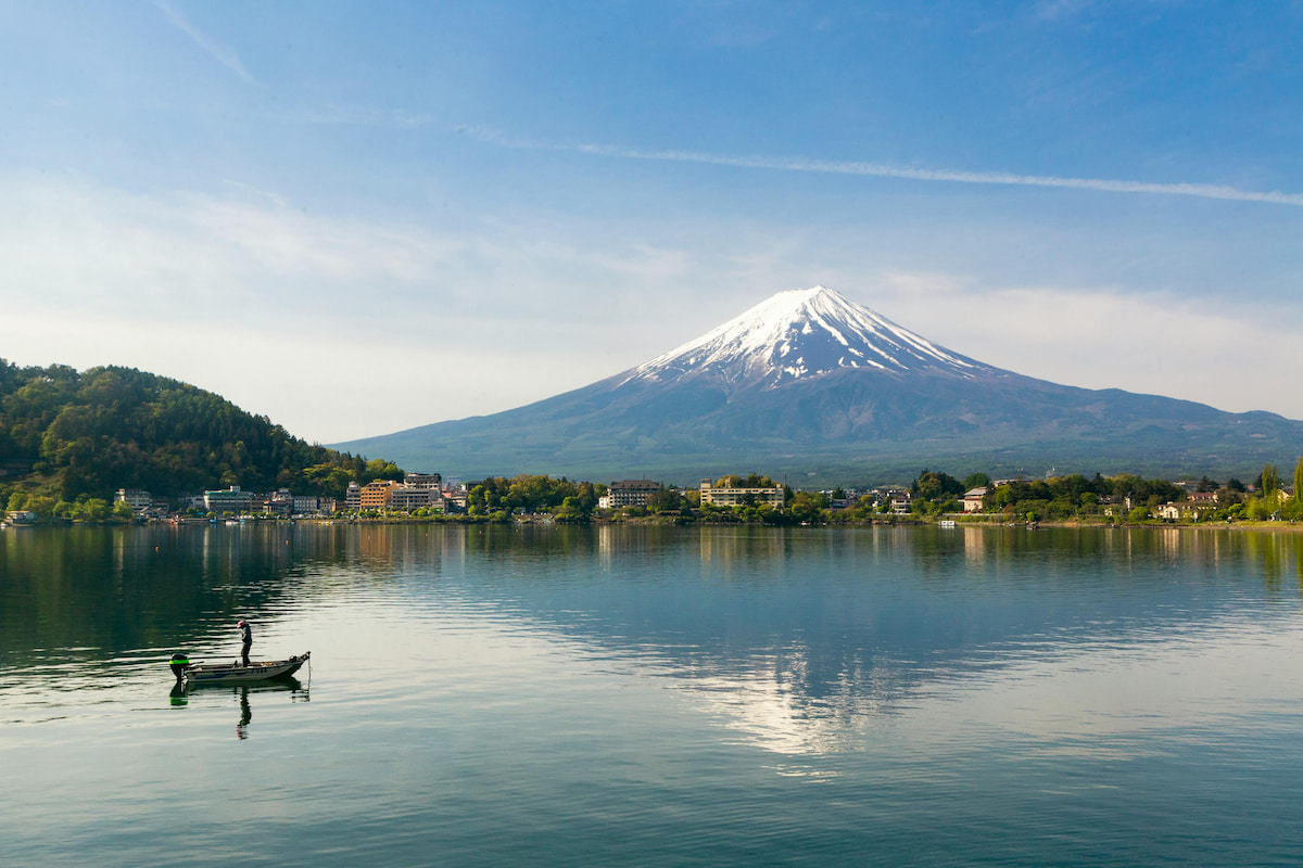 Monte Fuji y Cinco Lagos, japón