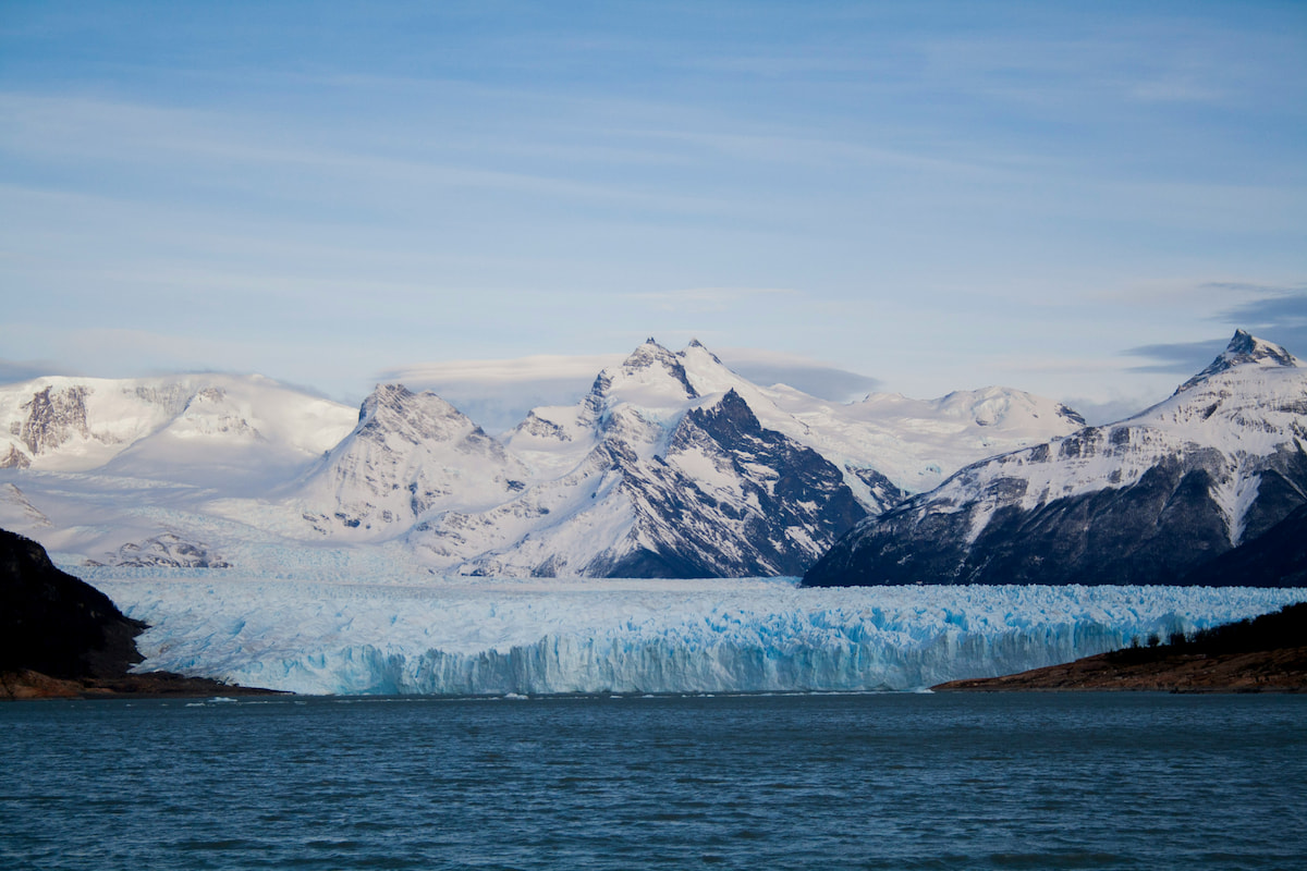 Glaciar Perito Moreno frente al lago Argentino, Patagonia Argentina