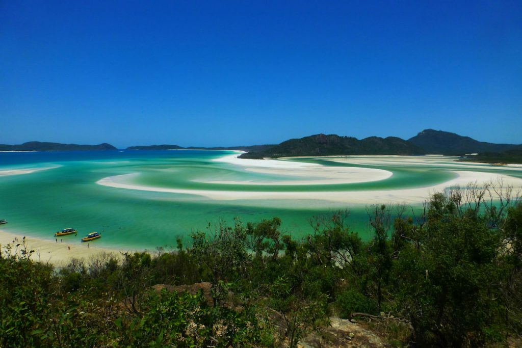 laya de Whitehaven en las Islas Whitsunday, Gran Barrera de Coral Australia