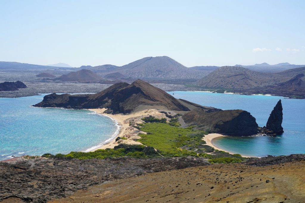 Volcán Sierra Negra en la isla Isabela, Islas Galápagos, Ecuador
