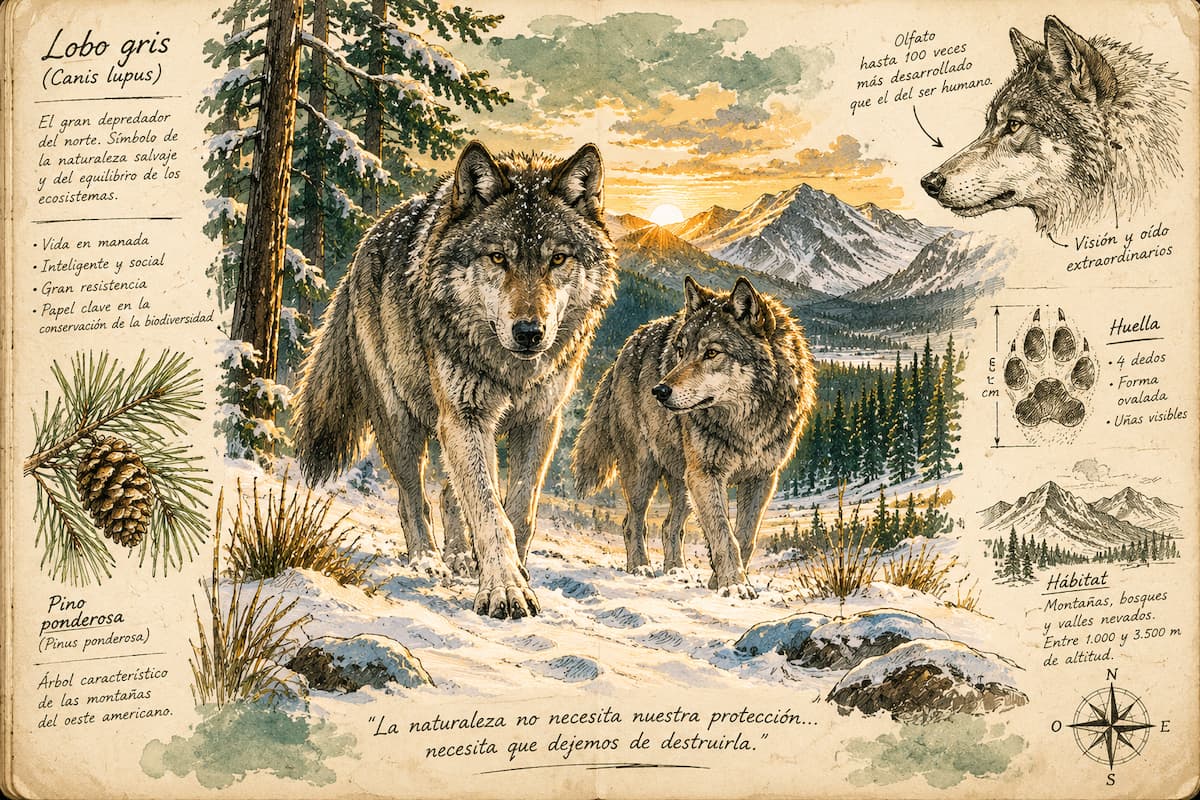 El regreso del lobo: cómo Yellowstone reescribió su propio paisaje